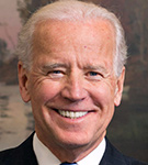 head shot of former Vice
                      President Joe Biden